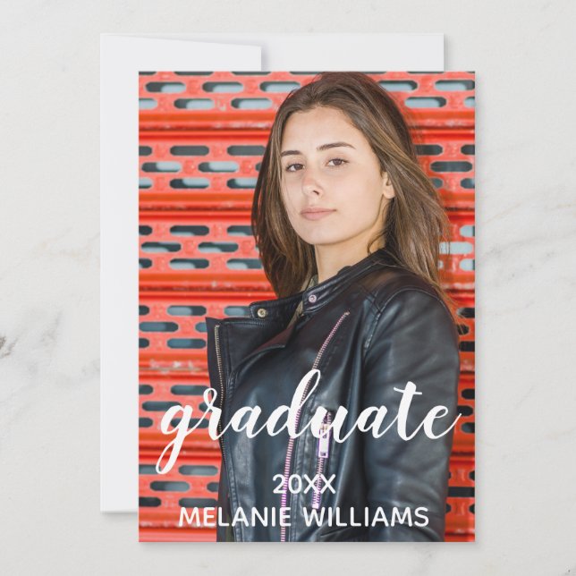 Graduation party invitation to customize (Front)