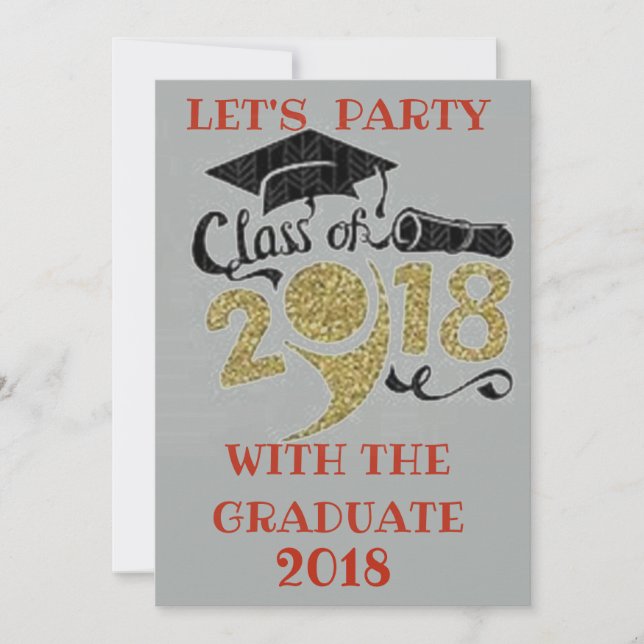 GRADUATION PARTY INVITE (Front)