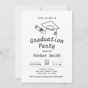 Graduation Party Modern Invitation