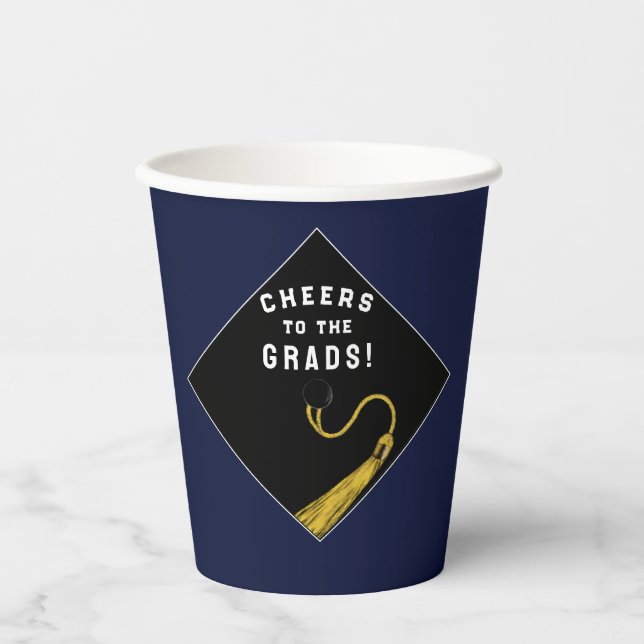 Graduation Party Paper Cups (Front)