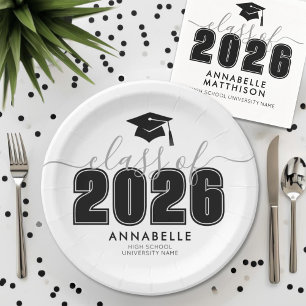 Graduation Party Paper Plate