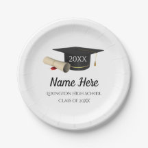 Graduation Party Paper Plates