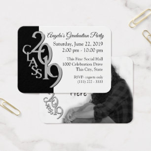 Graduation Party Photo Insert Card 2019