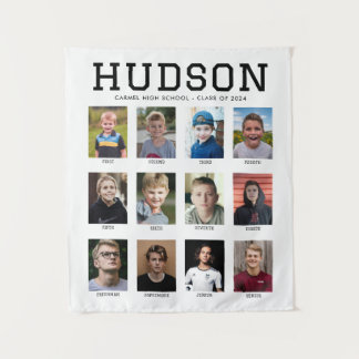 Graduation Party Photo Tapestry Grades 1-12