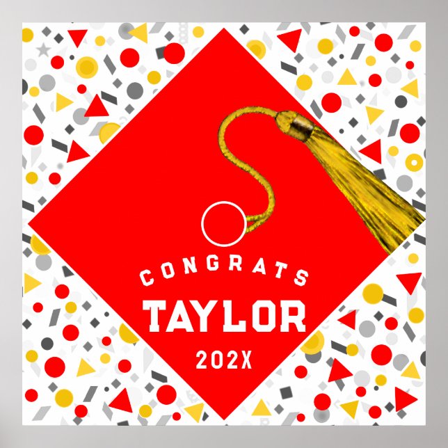 Graduation Party Poster (Front)
