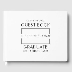 Graduation Party Simple 2025 Grad Guest Book