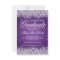 Graduation Party Sparkling Glitter Purple