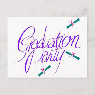 Graduation Party Supplies Postcards