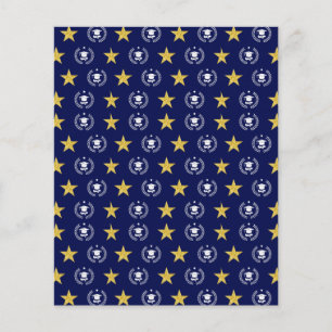 Graduation Pattern Scrapbook Paper 