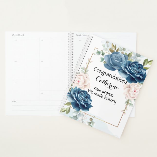 Graduation Personalized Planner (Display)