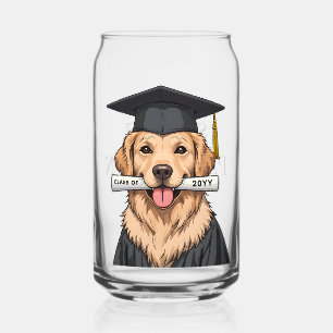 Graduation personnalisée mignon Golden Retriever C
