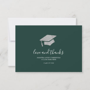 Graduation Photo 2025 Grad Party Thank You Card