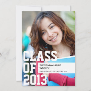 Graduation Photo Announcement