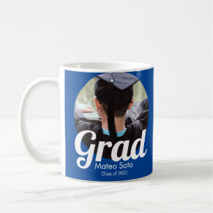 Graduation Photo Bold Any Colour  Coffee Mug