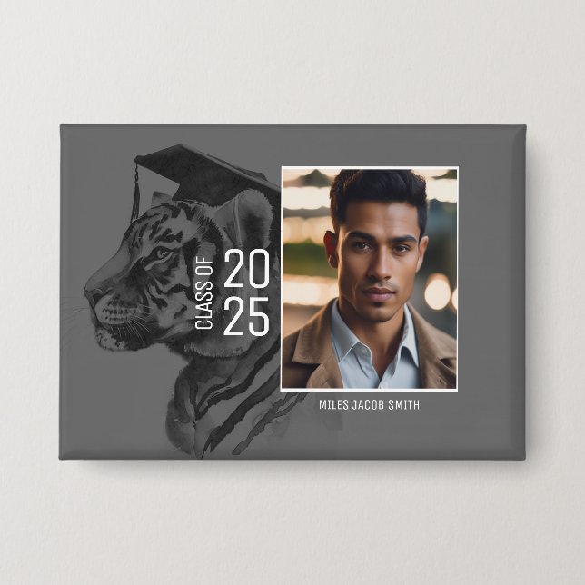 Graduation Photo Button (Front)