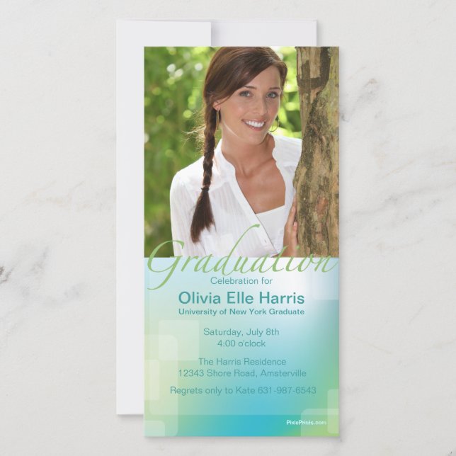 Graduation Photo Card (Front)