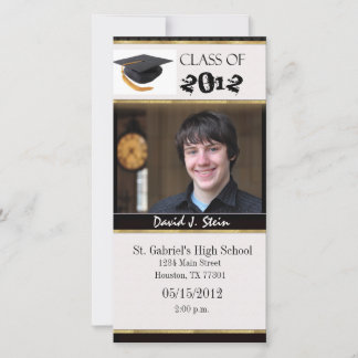 Graduation Photo Card Template