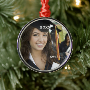 Graduation Photo Christmas Ornaments