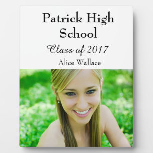 Graduation Photo Class of 20XX Plaque