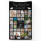 Graduation Photo Collage Chic Script Black