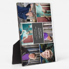 Graduation Photo Collage Plaque (6 Photos)