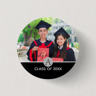 Graduation PHOTO - Gifts and Announcements Custom 1 Inch Round Button