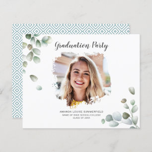 Graduation Photo Grad 2024 Party Invitation