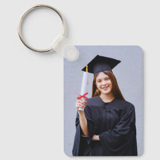 Graduation Photo Keychain