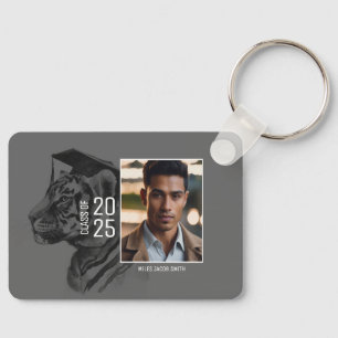 Graduation Photo Keychain Add Two Photos