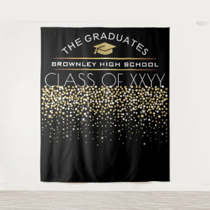 Graduation Photobooth backdrop Tapestry