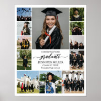 Graduation Portrait Custom Senior Photo Collage