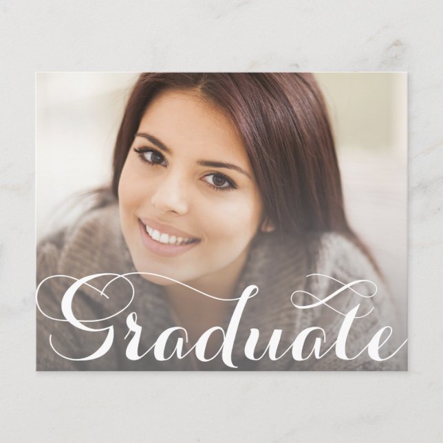 Graduation Postcard Template (Front)
