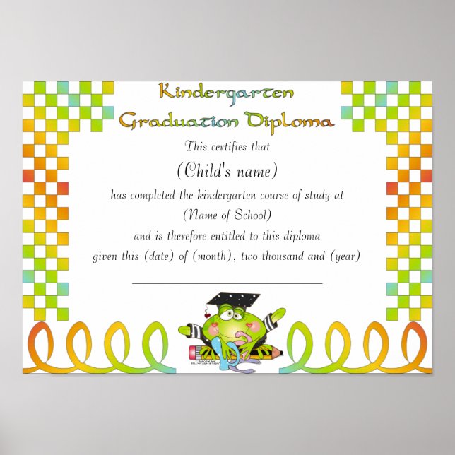 Graduation Poster (Front)