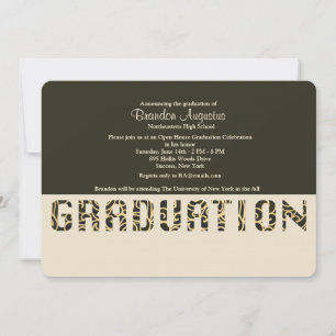 Graduation Pride Invitation