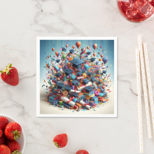 Graduation Pride Napkin (Insitu)