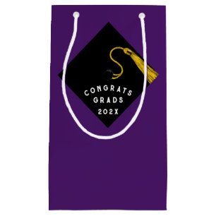 Graduation Purple Petit sac cadeau