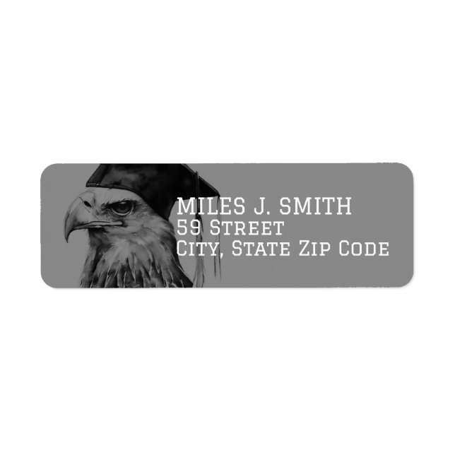 Graduation Return Address Label (Front)