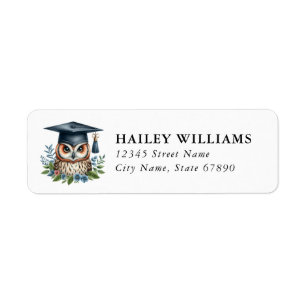 Graduation Return Address Labels