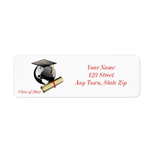 Graduation Return Address Labels
