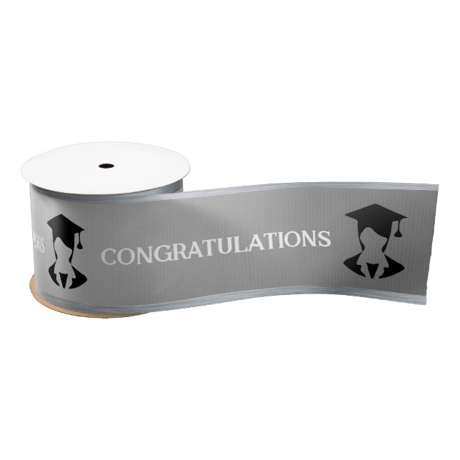 Graduation Ribbon Satin Ribbon (Spool)