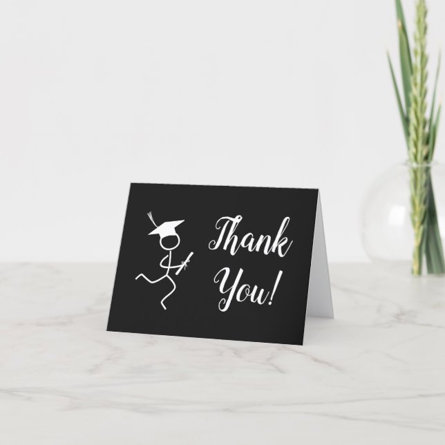 Graduation Runner © Running Grad Carte de remercie (Devant)