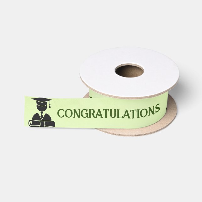 Graduation Satin Ribbon (Spool)