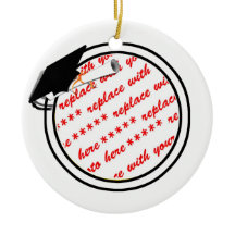 Graduation School Colours Black & Gold Frame