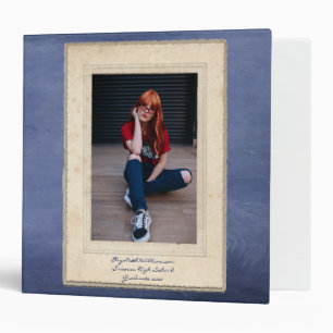 Graduation School Memory Photo Keepsake Binder