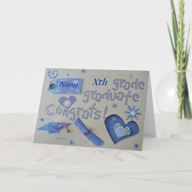 Graduation - Scrapbook 1 - Seasons Card (Front)