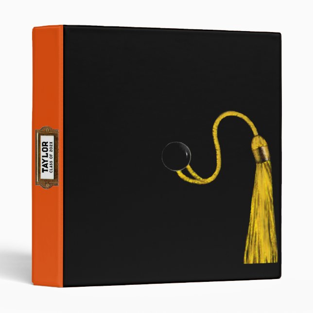 Graduation Scrapbook Binder (Front/Spine)