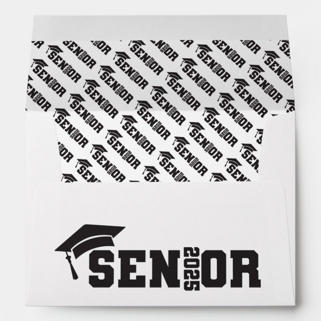  Graduation Senior 2025 Envelope (Back (Bottom))