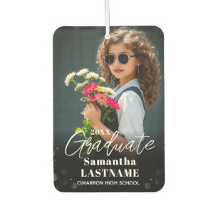 Graduation Senior Photo Custom Selfie Air Freshener