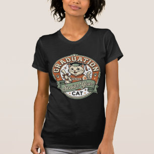 Graduation Senior Year Cat Graduation Senior Year T-Shirt