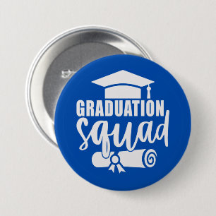 Graduation Squad 2023 Graduate 3 Inch Round Button